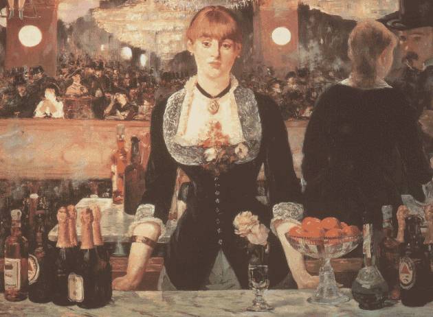 Le bar aux 
Folies Bergere