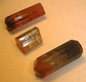 Tourmaline prysms (1-3 cm), Pala (CA)